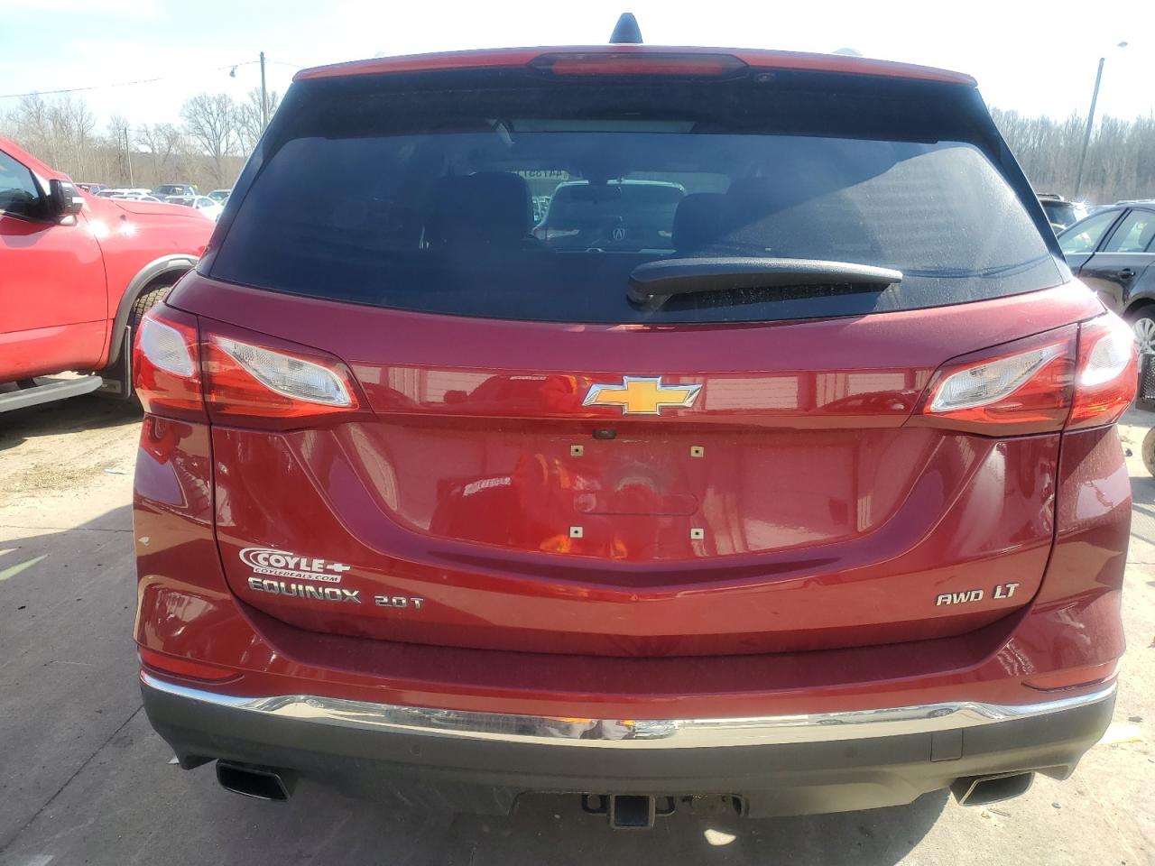 2018 Chevrolet Equinox VIN 3GNAXTEX5JS507338 Copart auction photo, side damage thumbnail 6