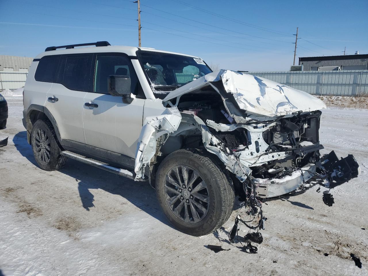2024 Toyota Land Cruiser VIN JTEABFAJ2R5003406 Copart auction photo, front end / mechanical damage thumbnail 4