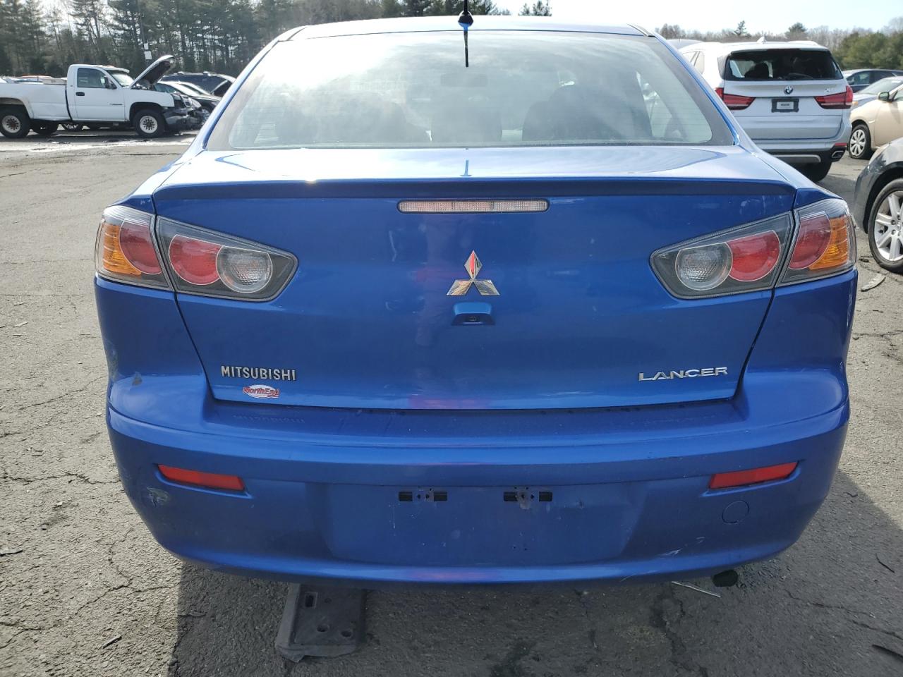 2017 Mitsubishi Lancer VIN JA32U2FU0HU002420 Copart auction photo, front end / rear end damage thumbnail 6