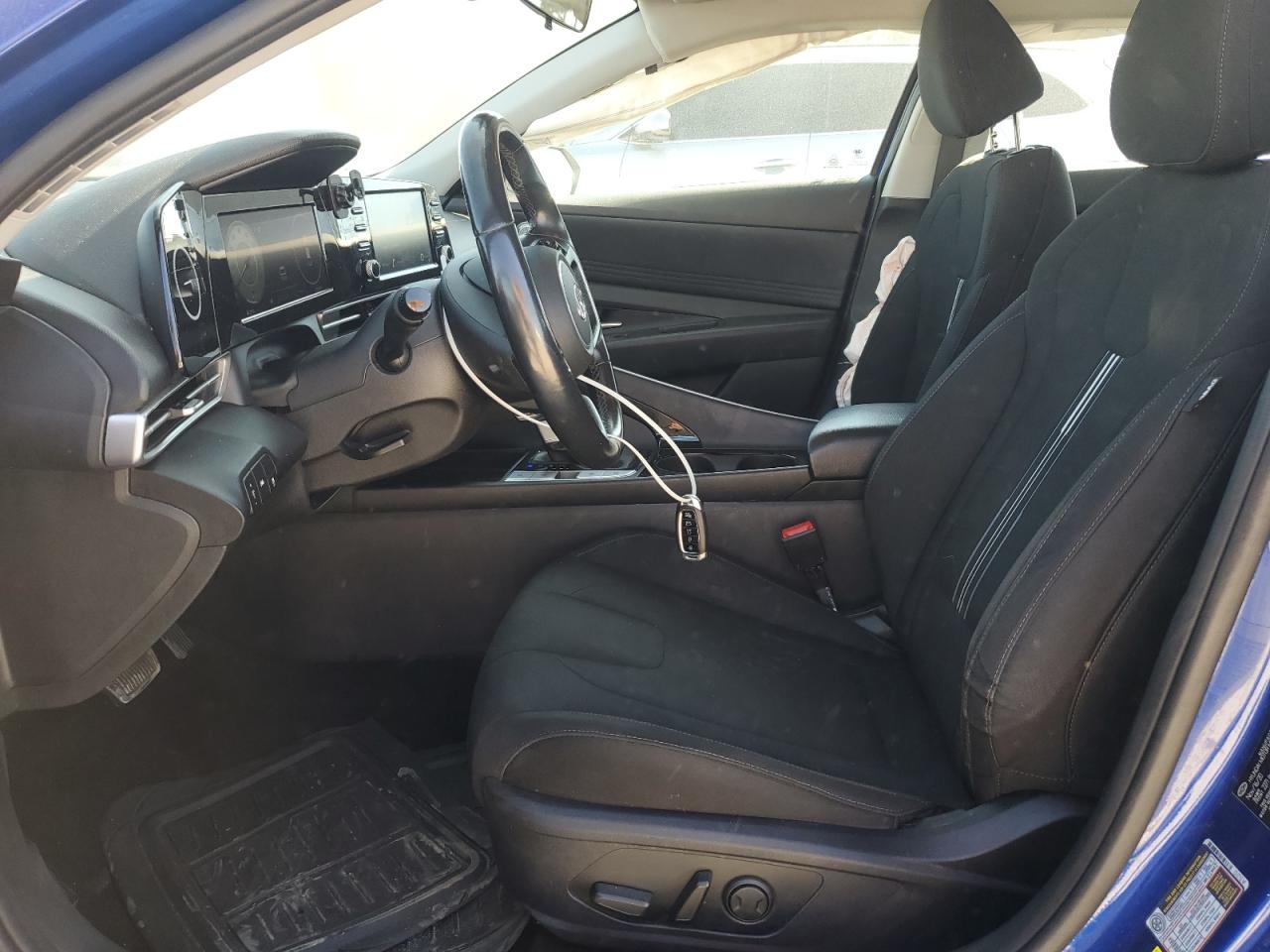 2021 Hyundai Elantra VIN 5NPLN4AG5MH011358 Copart auction photo, rear end damage thumbnail 7