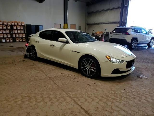 2015 Maserati Ghibli VIN ZAM57RTA5F1145365 Copart auction photo, rear end / side damage thumbnail 13