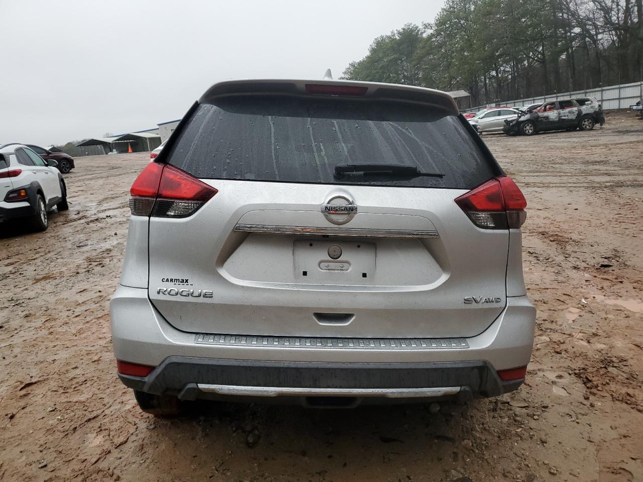 2018 Nissan Rogue VIN KNMAT2MV0JP608395 Copart auction photo, front end / side damage thumbnail 6
