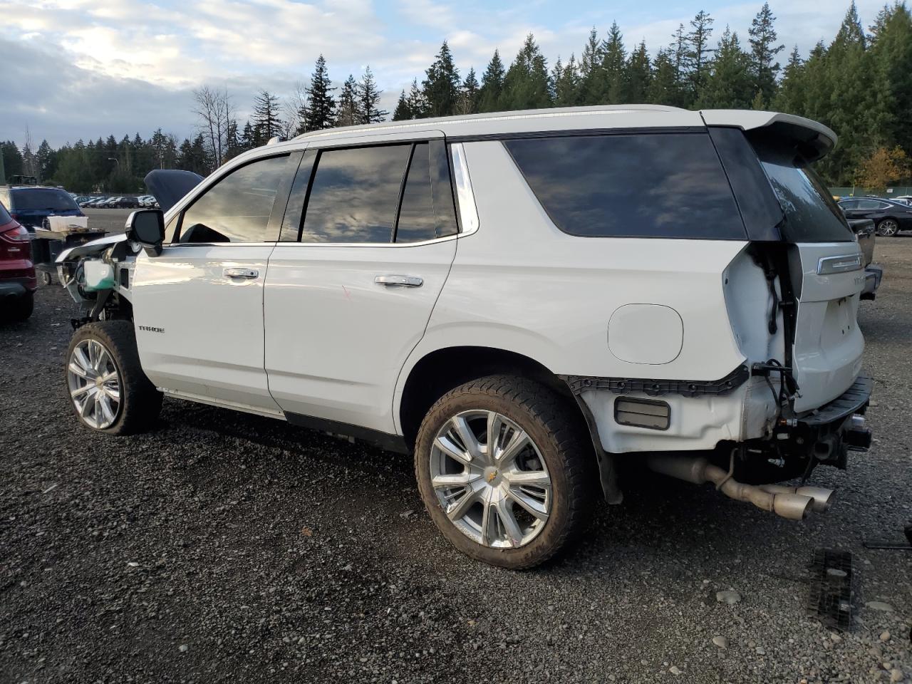 2023 Chevrolet Tahoe VIN 1GNSKTKLXPR111499 Copart auction photo, front end / rear end damage thumbnail 2