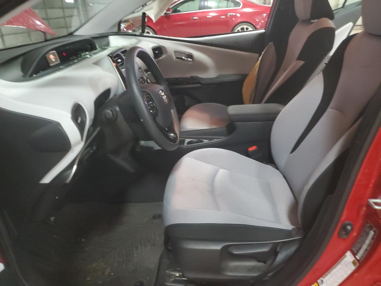 2021 Toyota Prius VIN JTDL9MFU3M3025516 Copart auction photo, side / undercarriage damage thumbnail 7