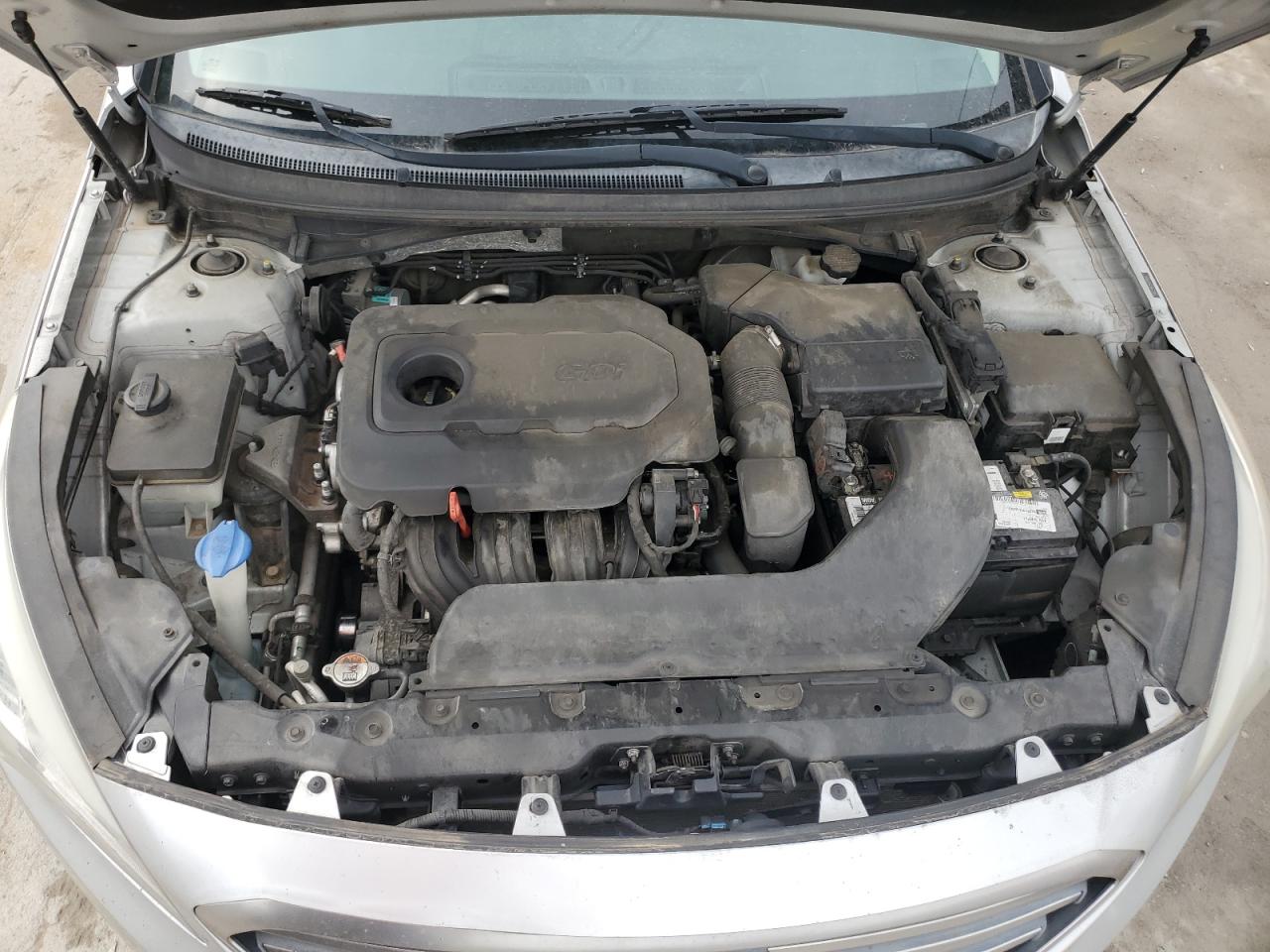 2015 Hyundai Sonata VIN 5NPE24AF2FH171029 Copart auction photo, rear end damage thumbnail 11