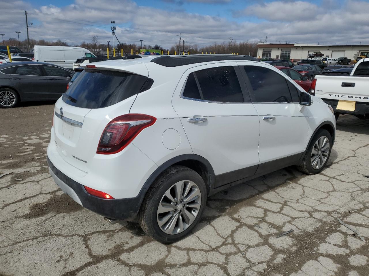 2017 Buick Encore VIN KL4CJASBXHB180600 Copart auction photo, minor dent/scratches damage thumbnail 3