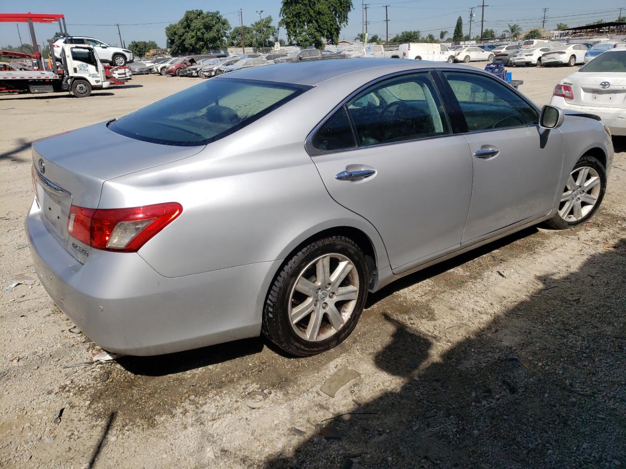 2007 Lexus ES VIN JTHBJ46G872057335 Copart auction photo, front end damage thumbnail 3