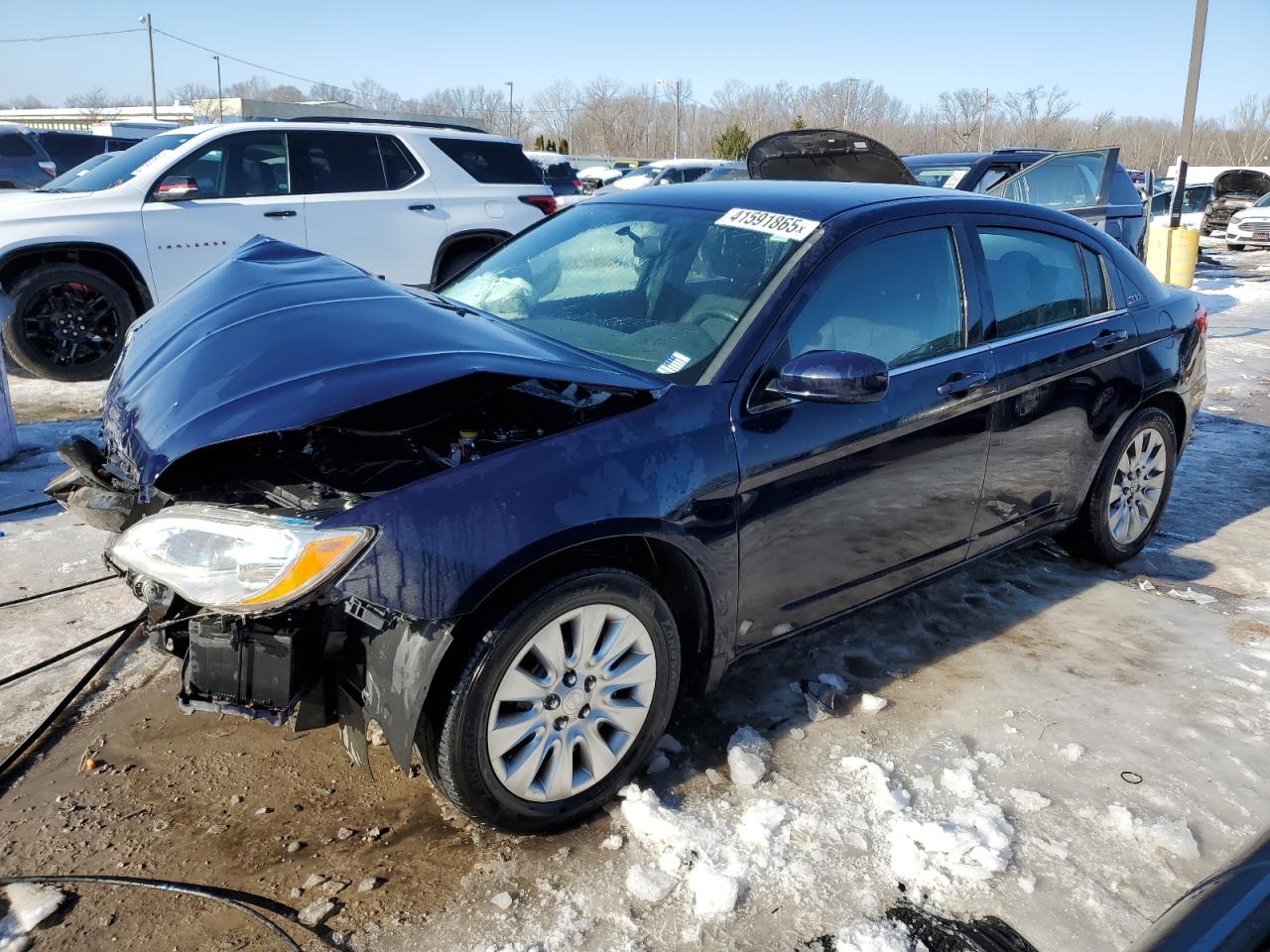 2014 Chrysler 200 VIN 1C3CCBAB1EN124115