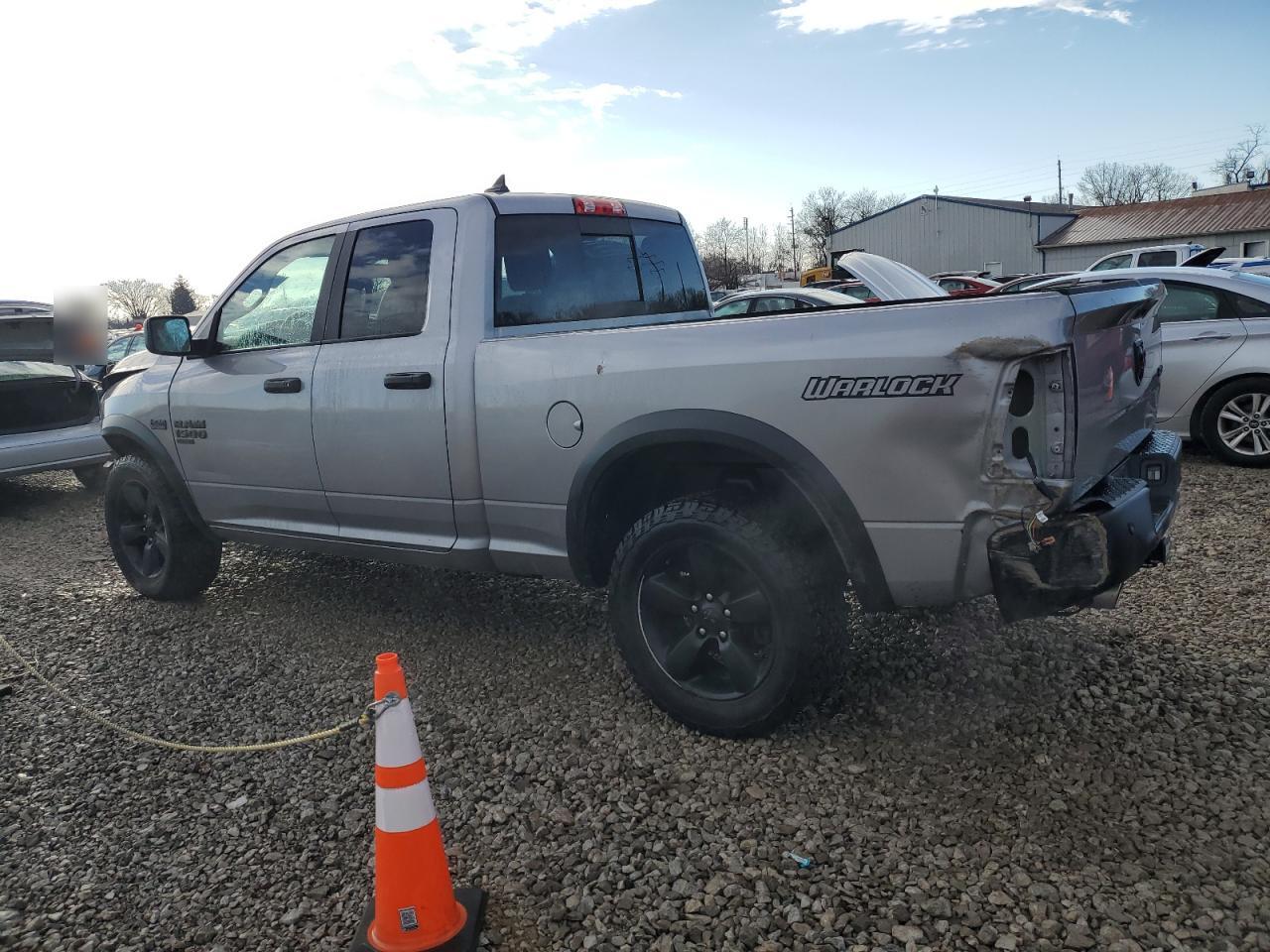 2020 RAM 1500 VIN 1C6RR7GT2LS109890 Copart auction photo, front end / rear end damage thumbnail 2