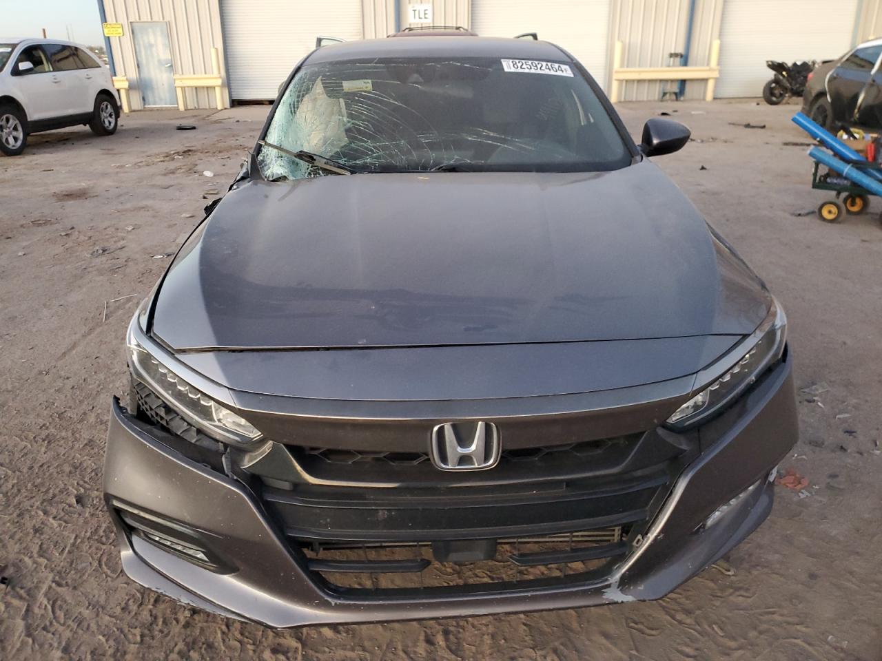 2020 Honda Accord VIN 1HGCV1F37LA004410 Copart auction photo, side / rear end damage thumbnail 5