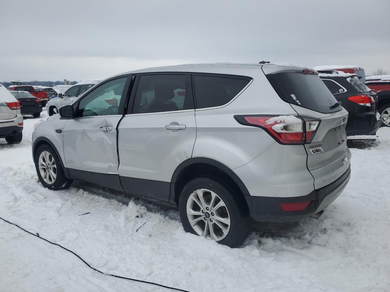 2017 Ford Escape VIN 1FMCU0GD9HUB38209 Copart auction photo, side damage thumbnail 2