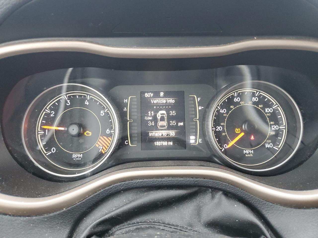 2015 Jeep Grand Cherokee VIN 1C4PJLCB0FW700410 Copart auction photo, rear end damage thumbnail 9