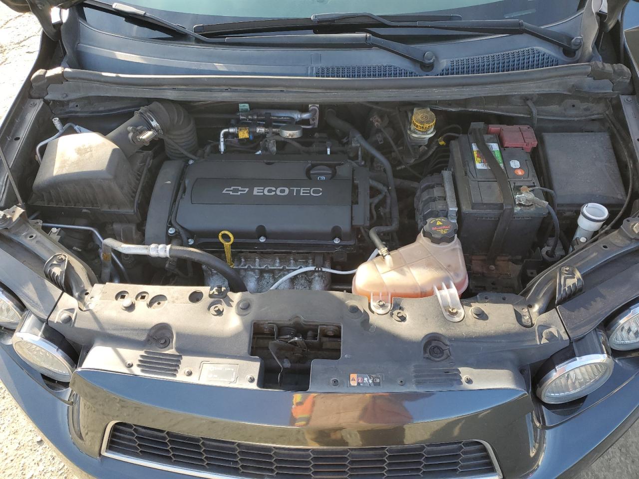 2014 Chevrolet Sonic VIN 1G1JC6SH2E4134132 Copart auction photo, front end damage thumbnail 11