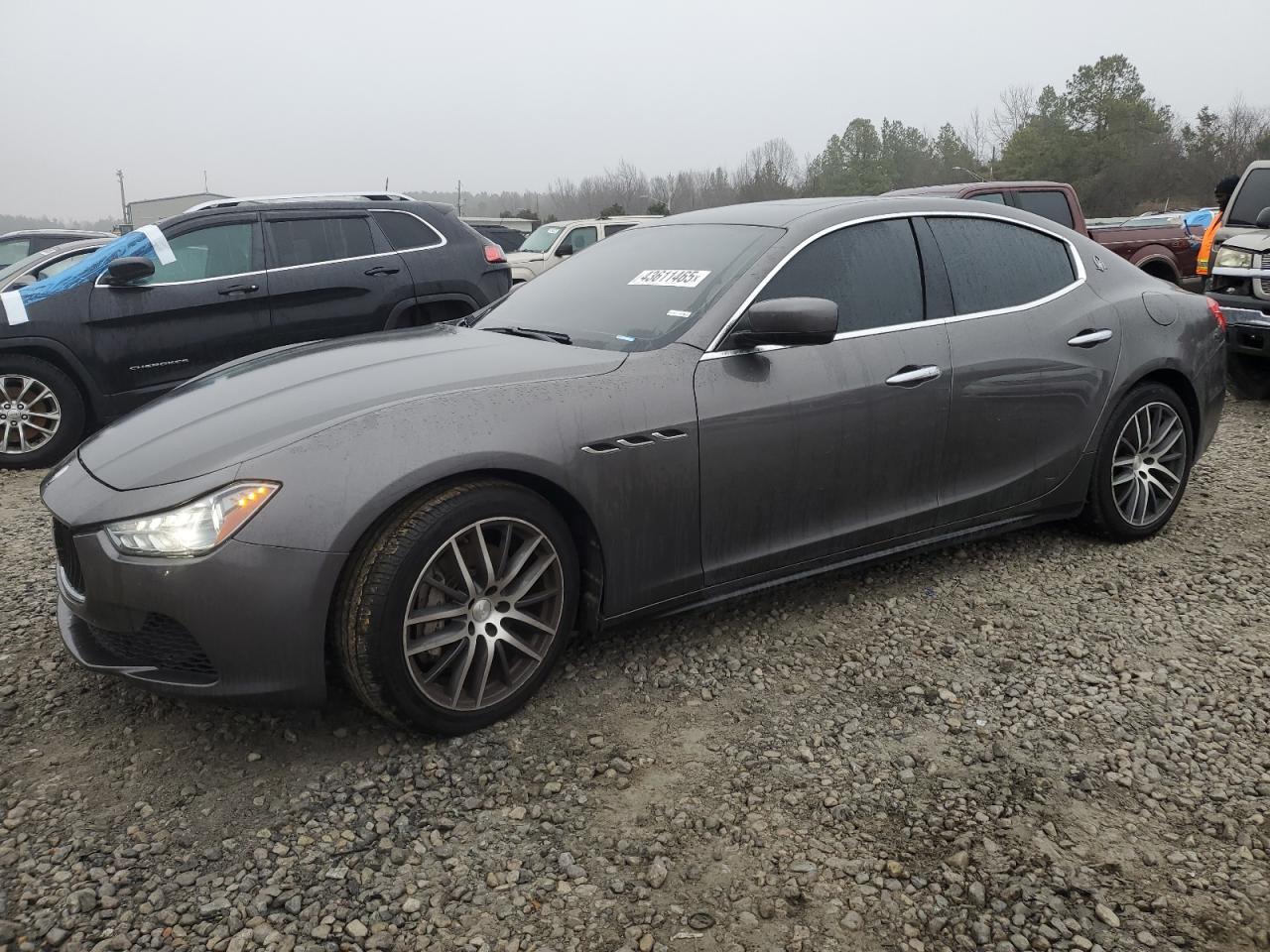 2016 Maserati Ghibli VIN ZAM57XSA7G1168458