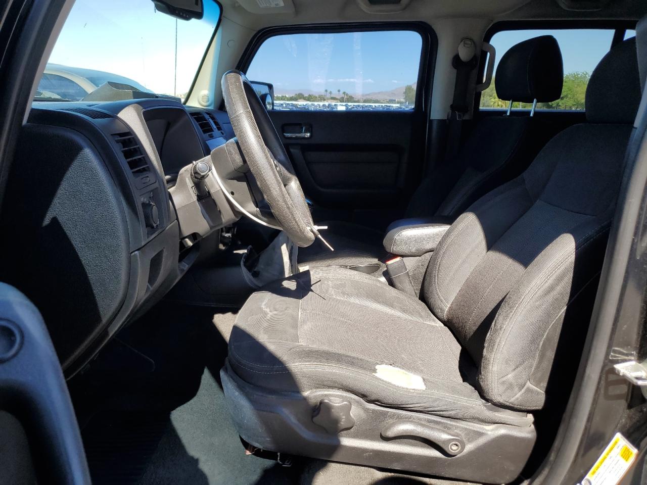 2007 Hummer H3 VIN 5GTDN13EX78168376 Copart auction photo, rear end damage thumbnail 7