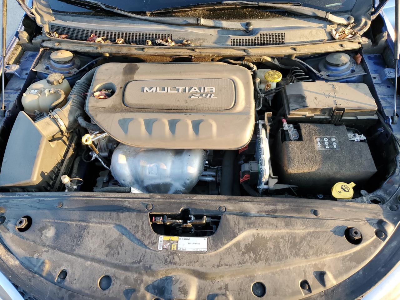 2015 Chrysler 200 VIN 1C3CCCAB0FN661632 Copart auction photo, rear end damage thumbnail 11