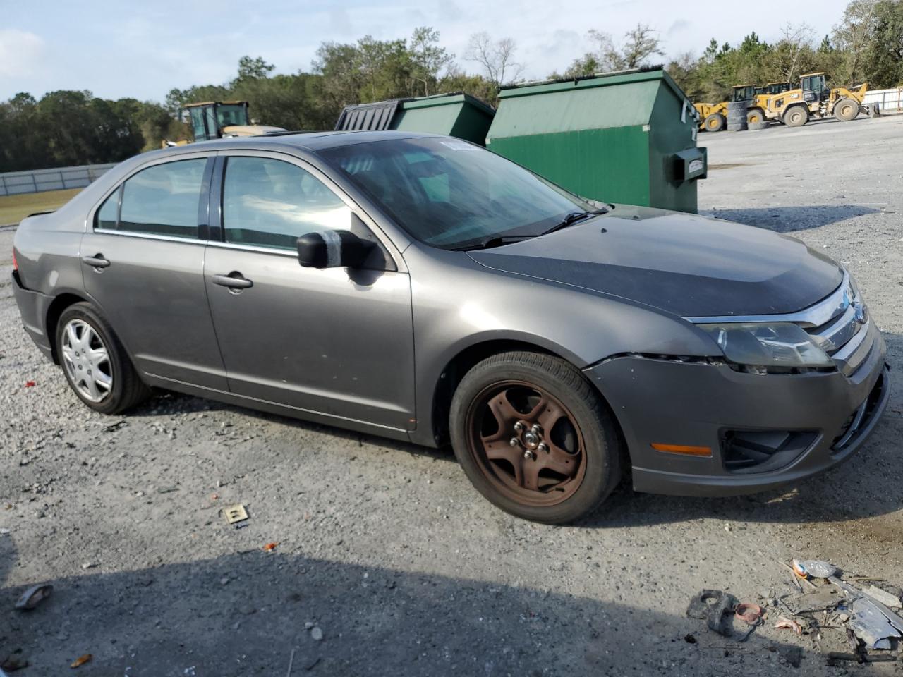 2011 Ford Fusion VIN 3FAHP0HA0BR211736 Copart auction photo, front end / rear end damage thumbnail 4