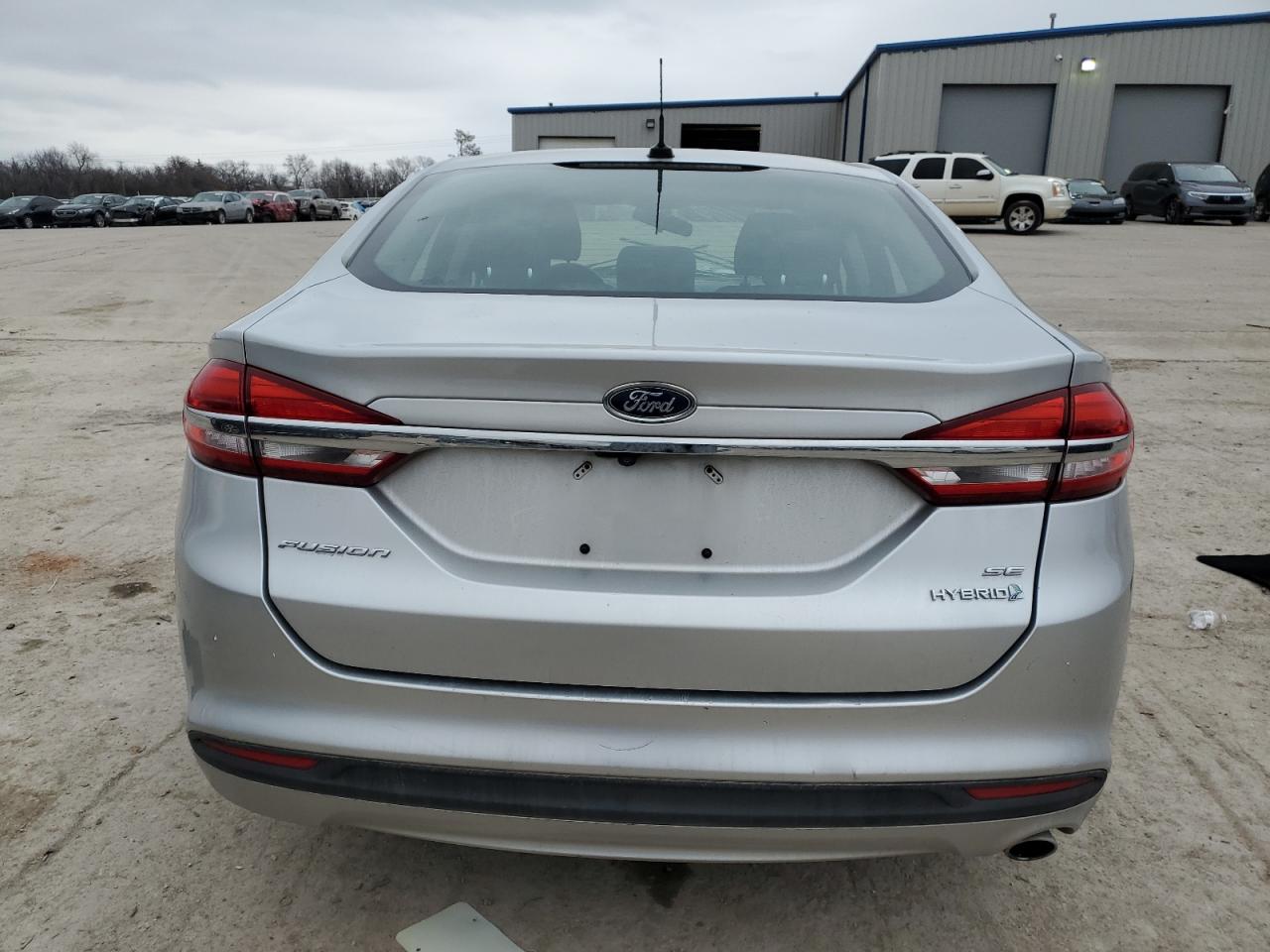 2017 Ford Fusion VIN 3FA6P0LU4HR324378 Copart auction photo, front end / minor dent/scratches damage thumbnail 6