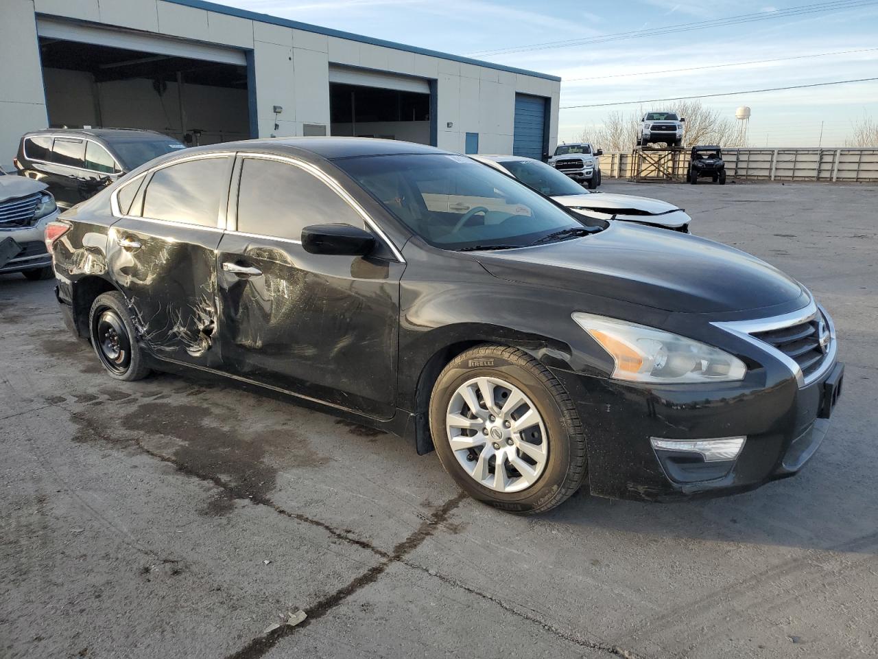 2015 Nissan Altima VIN 1N4AL3AP4FC144771 Copart auction photo, side / rear end damage thumbnail 4
