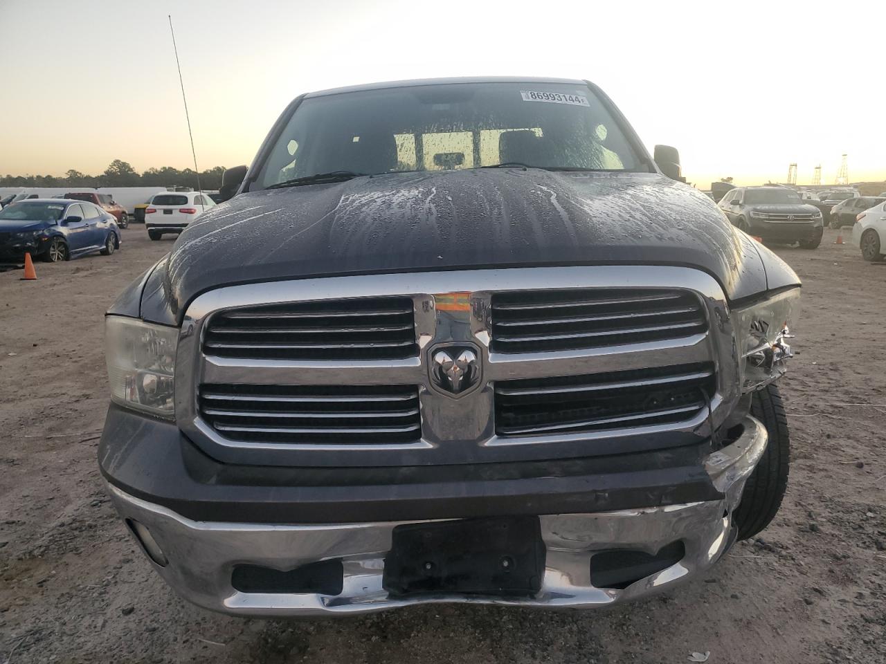 2014 RAM 1500 VIN 1C6RR6GT5ES185116 Copart auction photo, front end damage thumbnail 5