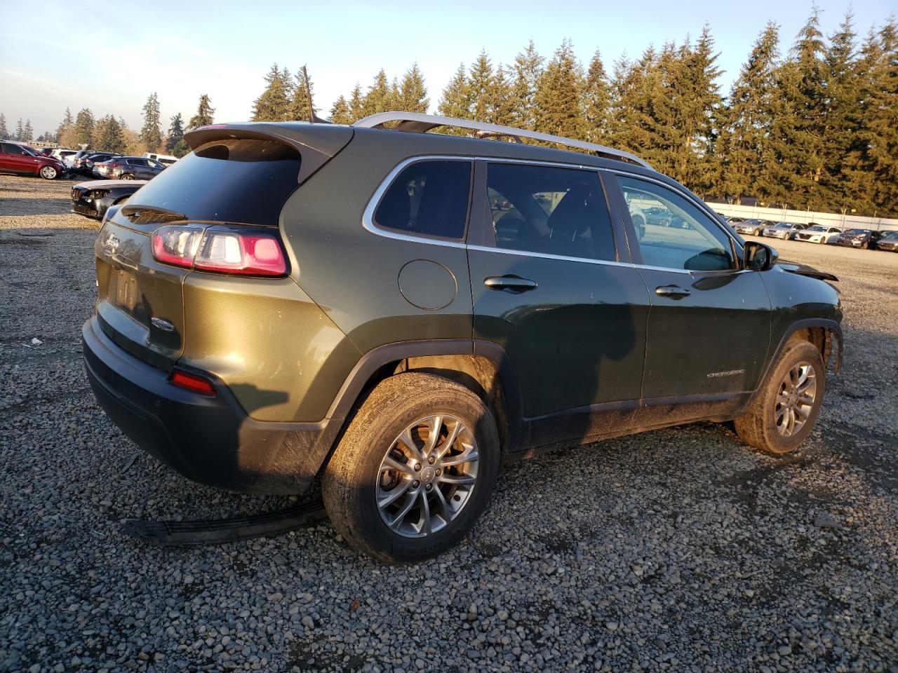 2020 Jeep Grand Cherokee VIN 1C4PJMLB5LD555684 Copart auction photo, front end damage thumbnail 3