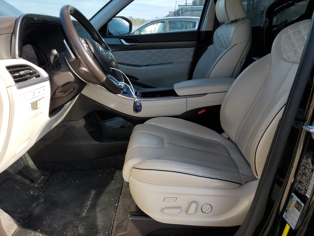 2020 Hyundai Palisade VIN KM8R5DHE0LU100592 Copart auction photo, front end / rear end damage thumbnail 7