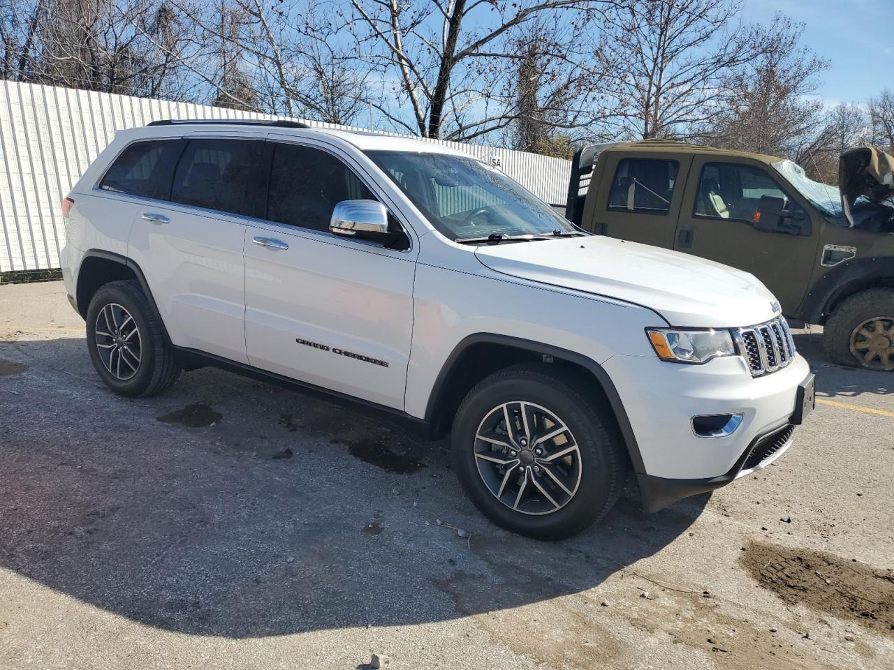 2021 Jeep Grand Cherokee VIN 1C4RJFBG7MC868261 Copart auction photo, side / front end damage thumbnail 4