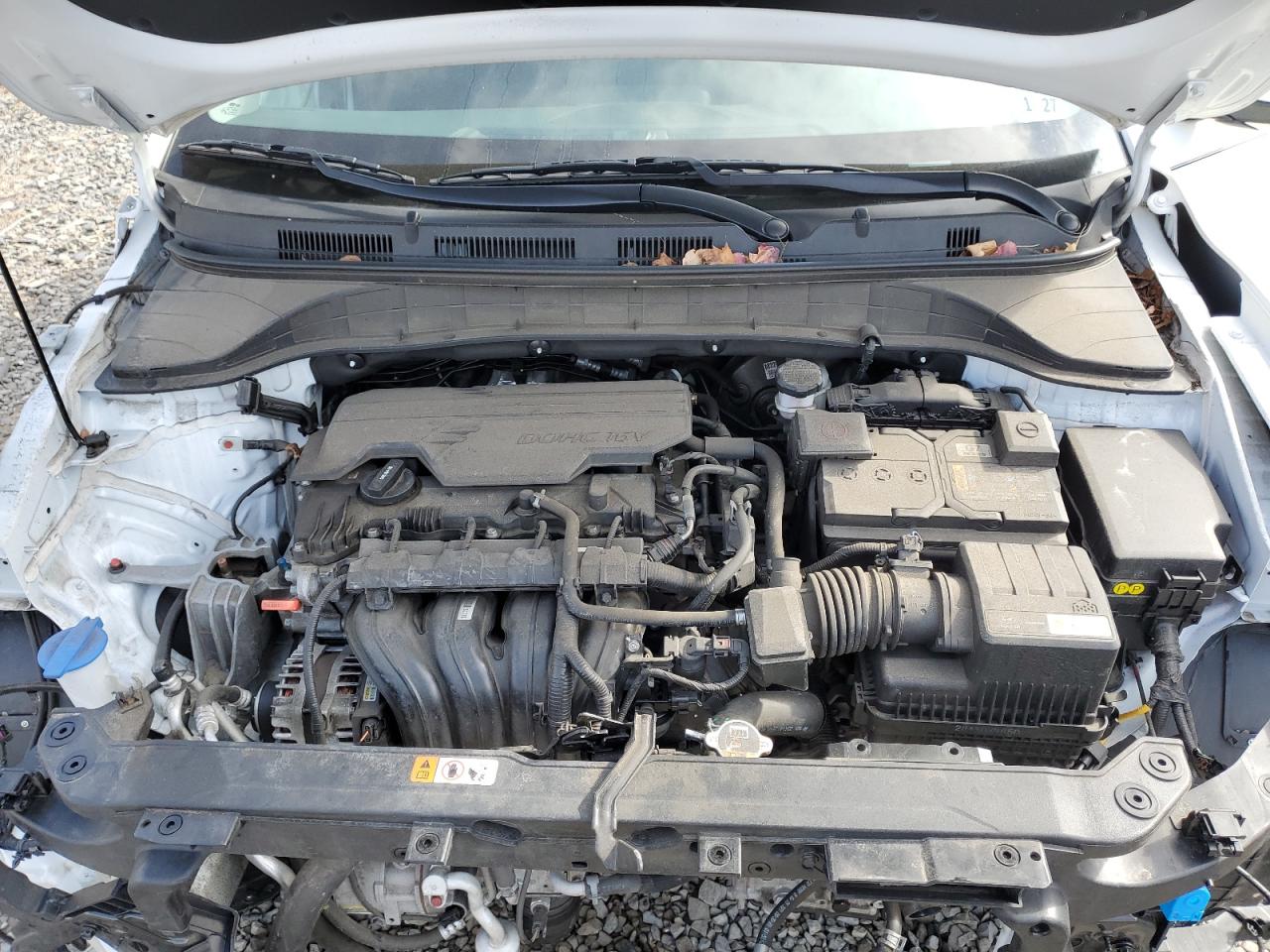 2022 Hyundai Kona VIN KM8K6CAB8NU849362 Copart auction photo, front end / side damage thumbnail 12