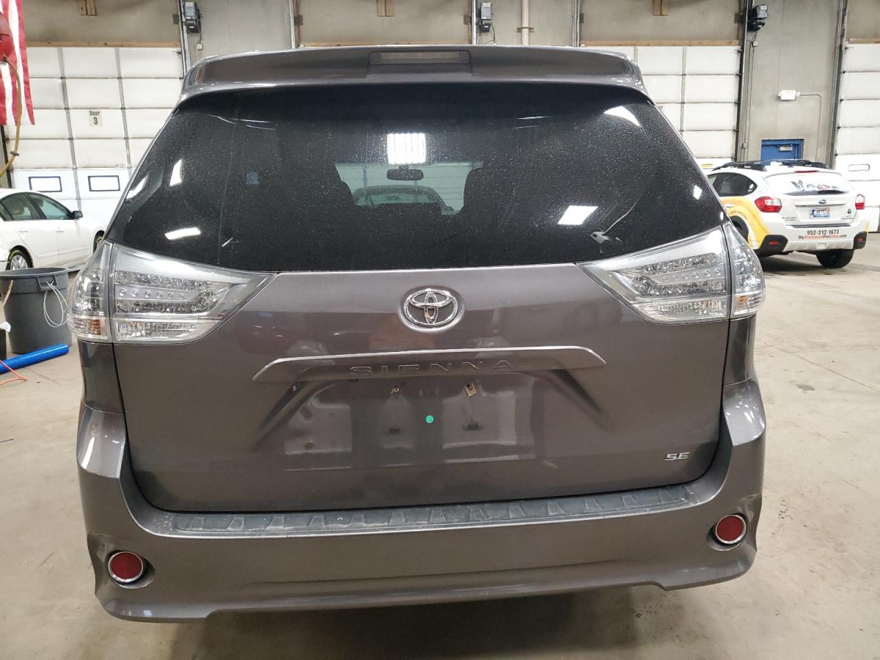 2016 Toyota Sienna VIN 5TDXK3DC2GS750120 Copart auction photo, front end damage thumbnail 6