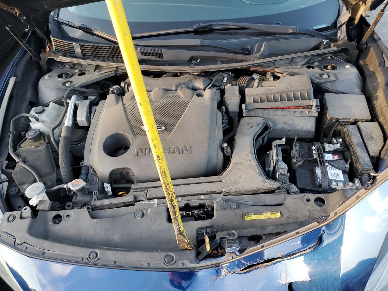 2017 Nissan Maxima VIN 1N4AA6AP4HC455093 Copart auction photo, front end / side damage thumbnail 13