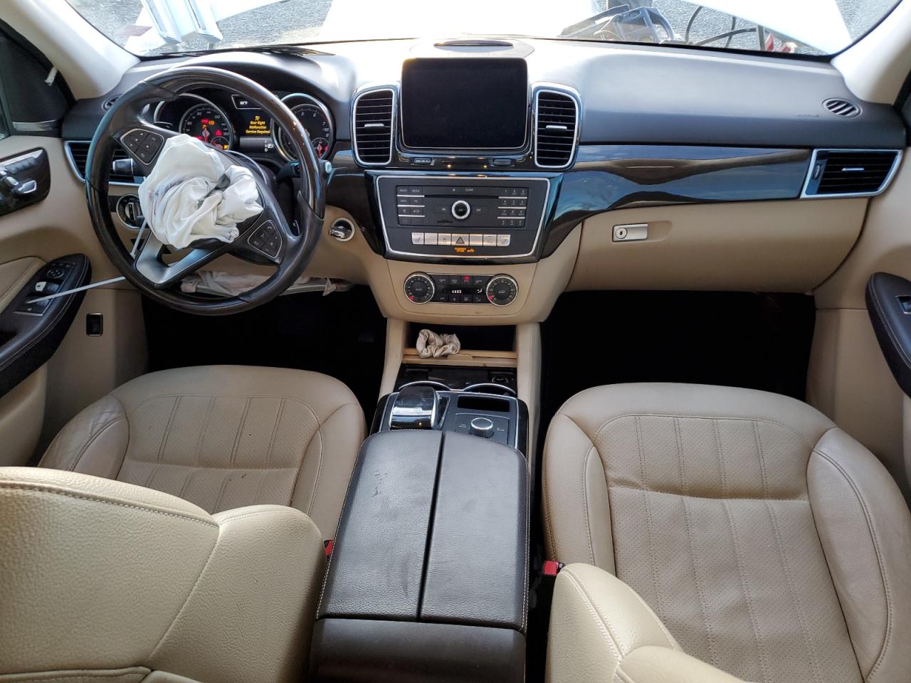 2016 Mercedes-Benz GLE VIN 4JGDA5JB0GA754821 Copart auction photo, front end damage thumbnail 8