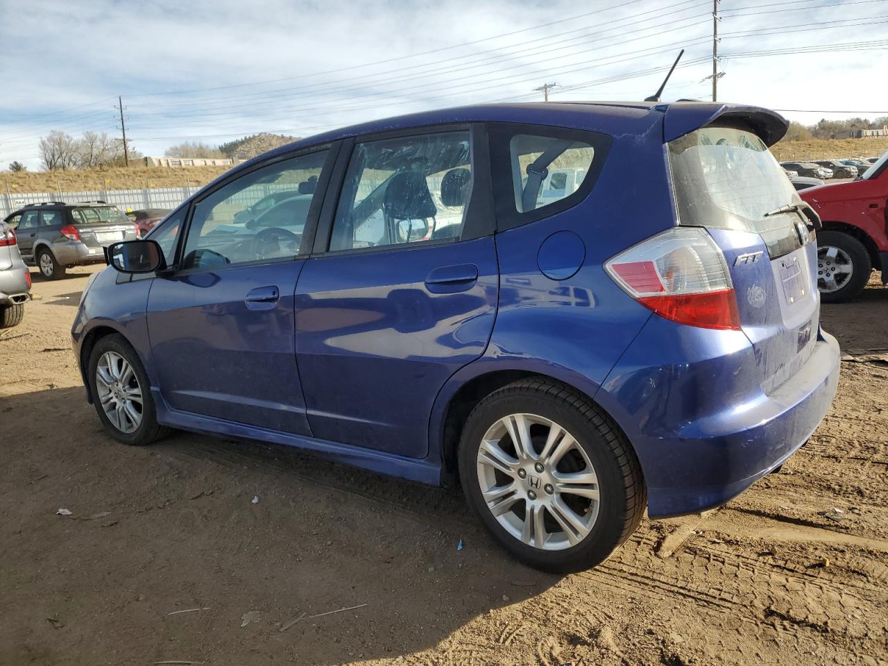 2009 Honda Fit VIN JHMGE87449S016564 Copart auction photo, front end damage thumbnail 2