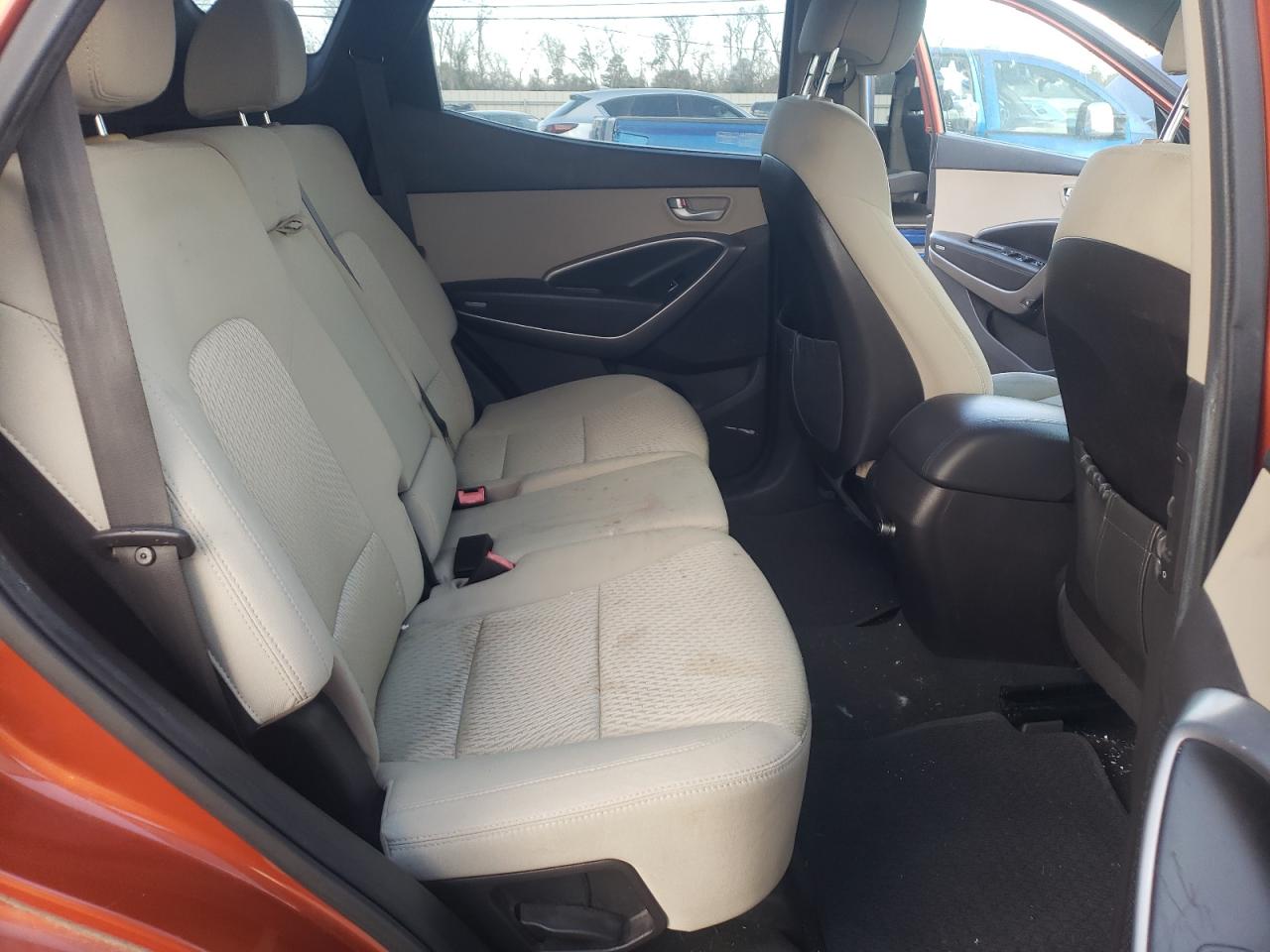 2015 Hyundai Santa Fe VIN 5XYZT3LB5FG280823 Copart auction photo, front end / rear end damage thumbnail 10