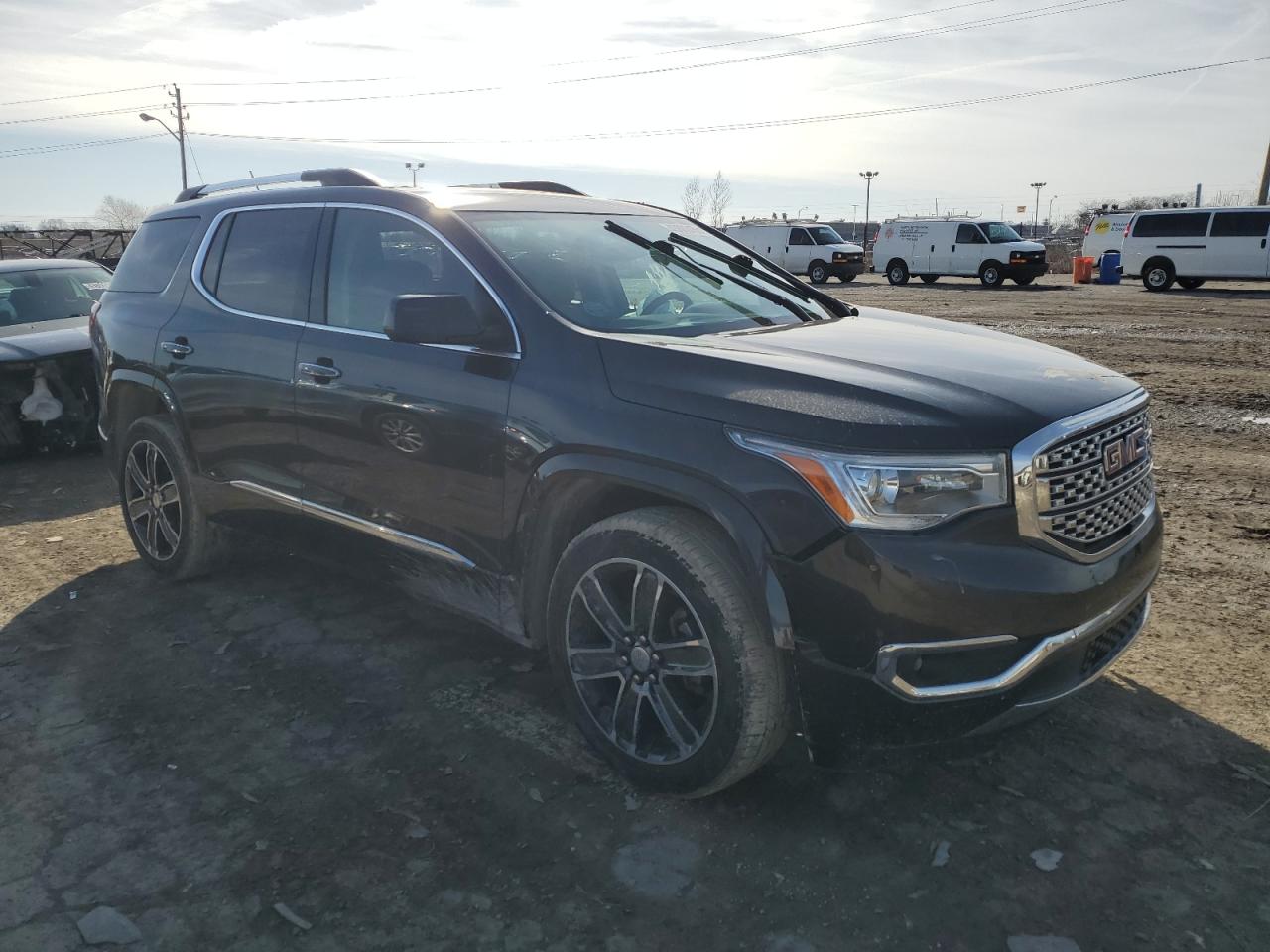2017 GMC Acadia VIN 1GKKNXLS6HZ238074 Copart auction photo, front end / minor dent/scratches damage thumbnail 4