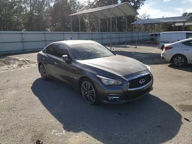 2016 Infiniti Q50 VIN JN1AV7AR7GM530192 Copart auction photo, front end / mechanical damage thumbnail 11