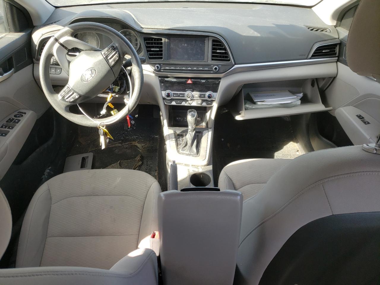 2020 Hyundai Elantra VIN 5NPD84LF4LH632542 Copart auction photo, side damage thumbnail 8