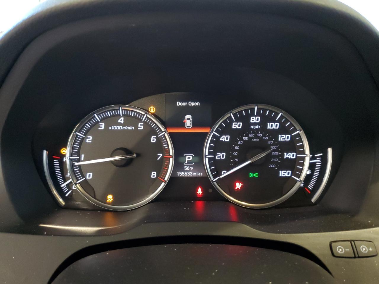 2014 Acura MDX VIN 5FRYD4H69EB035439 Copart auction photo, side / front end damage thumbnail 9