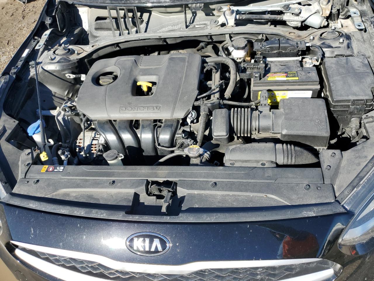 2021 KIA Forte VIN 3KPF24AD9ME327023 Copart auction photo, stripped damage thumbnail 11