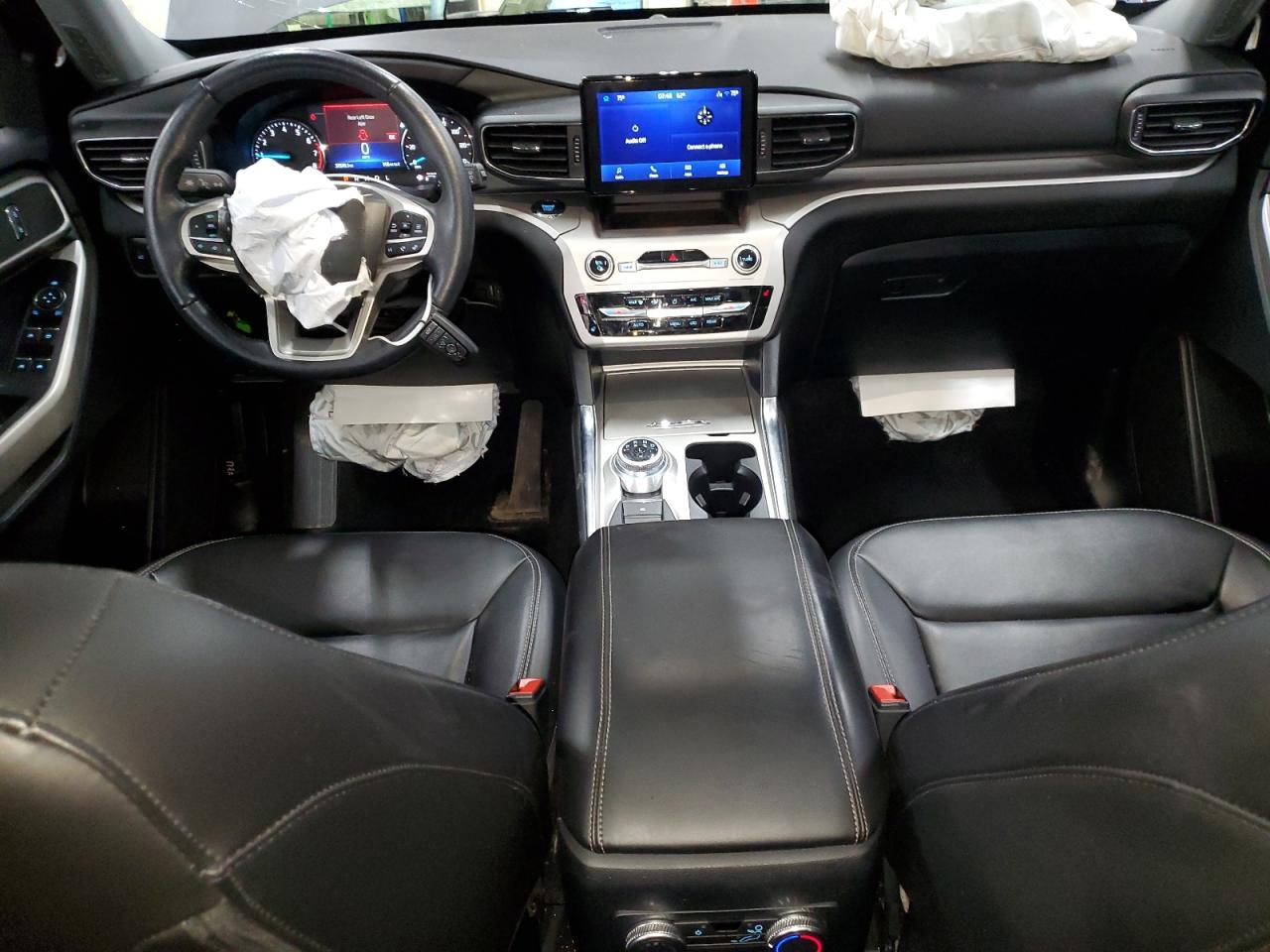 2022 Ford Explorer VIN 1FMSK8DH7NGA22962 Copart auction photo, all over damage thumbnail 8