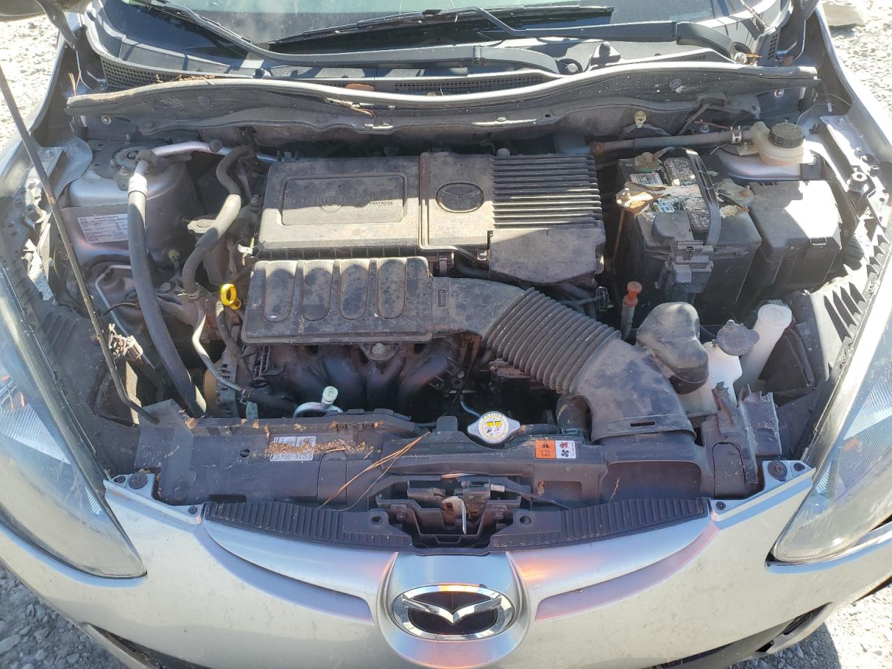 2013 Mazda 2 VIN JM1DE1LZ3D0157823 Copart auction photo, front end damage thumbnail 12