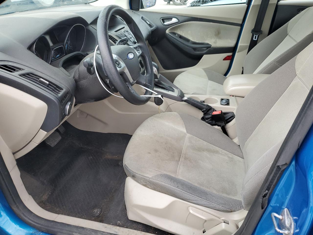 2014 Ford Focus VIN 1FADP3F20EL359464 Copart auction photo, side / front end damage thumbnail 7