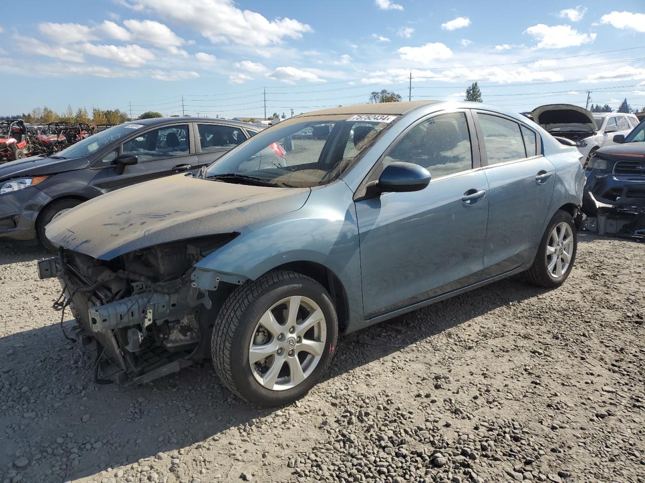2011 Mazda 3 VIN JM1BL1VG5B1445648