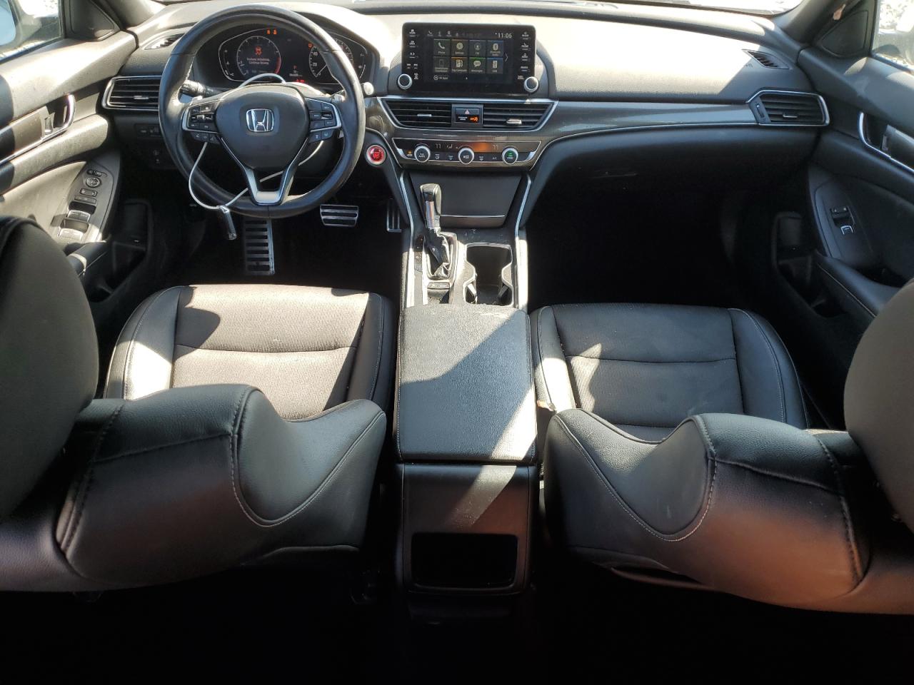 2019 Honda Accord VIN 1HGCV1F37KA112931 Copart auction photo, front end damage thumbnail 8