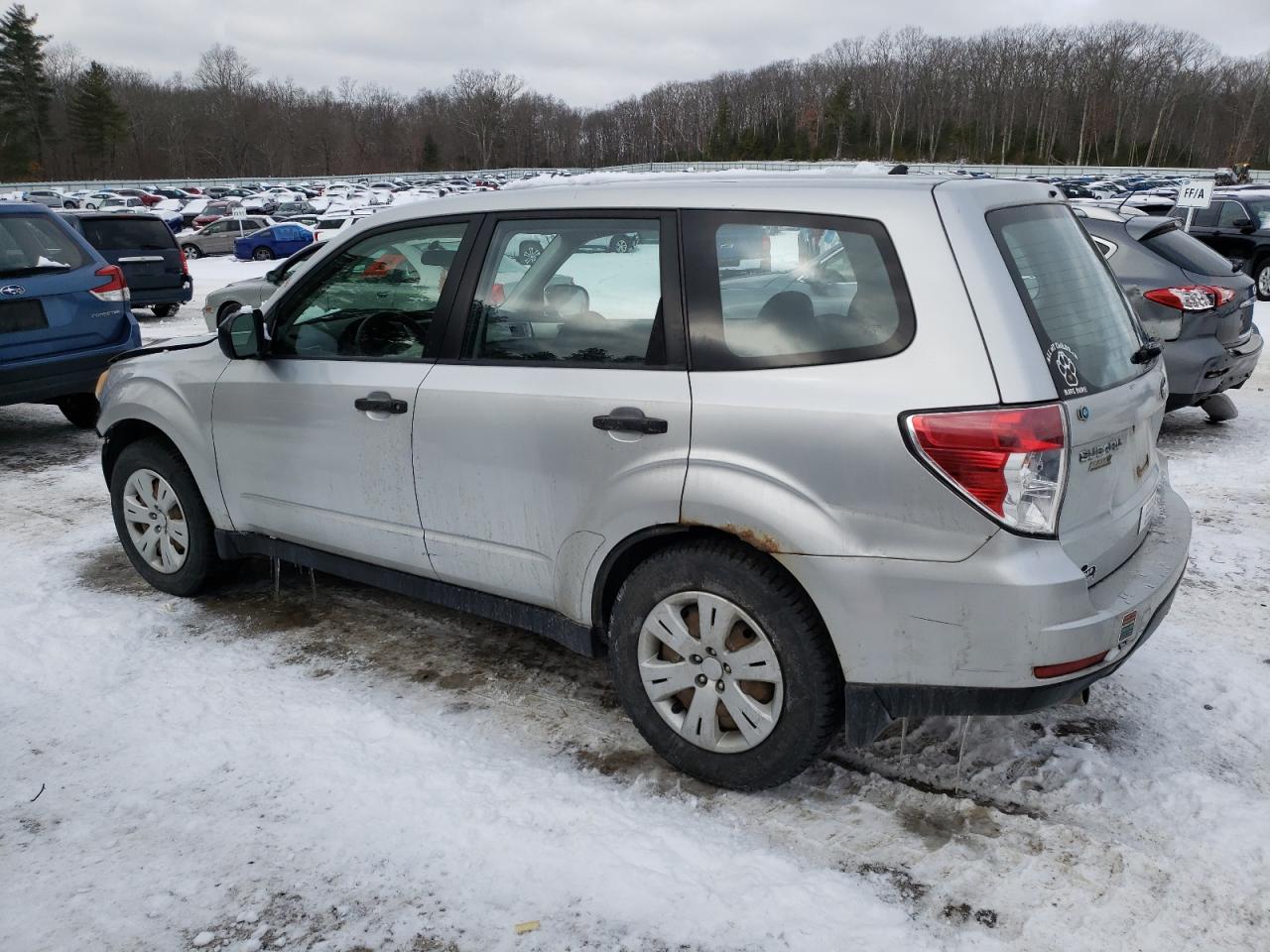 2009 Subaru Forester VIN JF2SH61659G788061 Copart auction photo, front end / rear end damage thumbnail 2