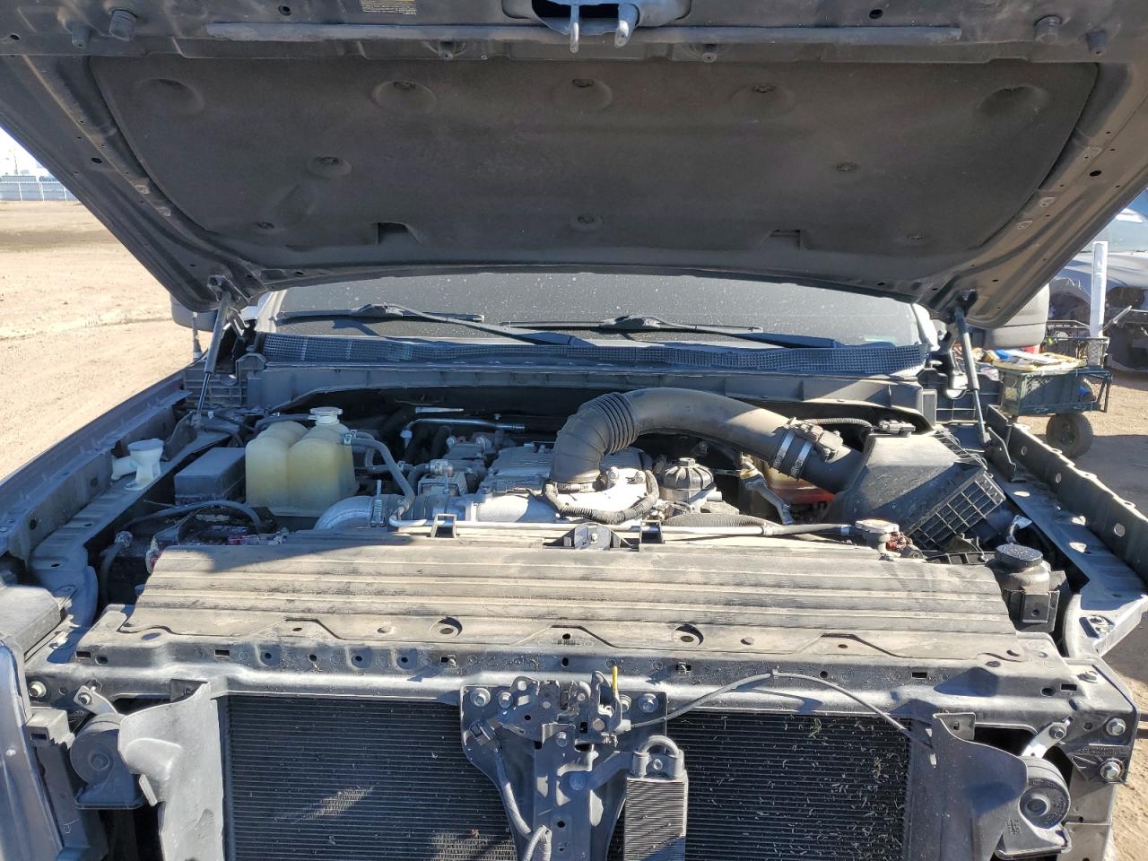 2018 Nissan Titan VIN 1N6BA1F4XJN535697 Copart auction photo, front end / mechanical damage thumbnail 11