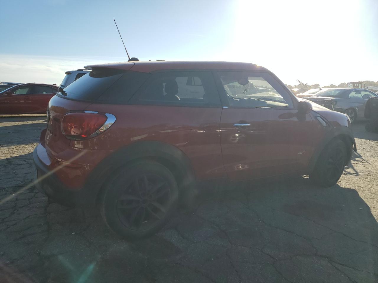 2013 MINI Cooper VIN WMWSS7C53DWN71596 Copart auction photo, front end damage thumbnail 3