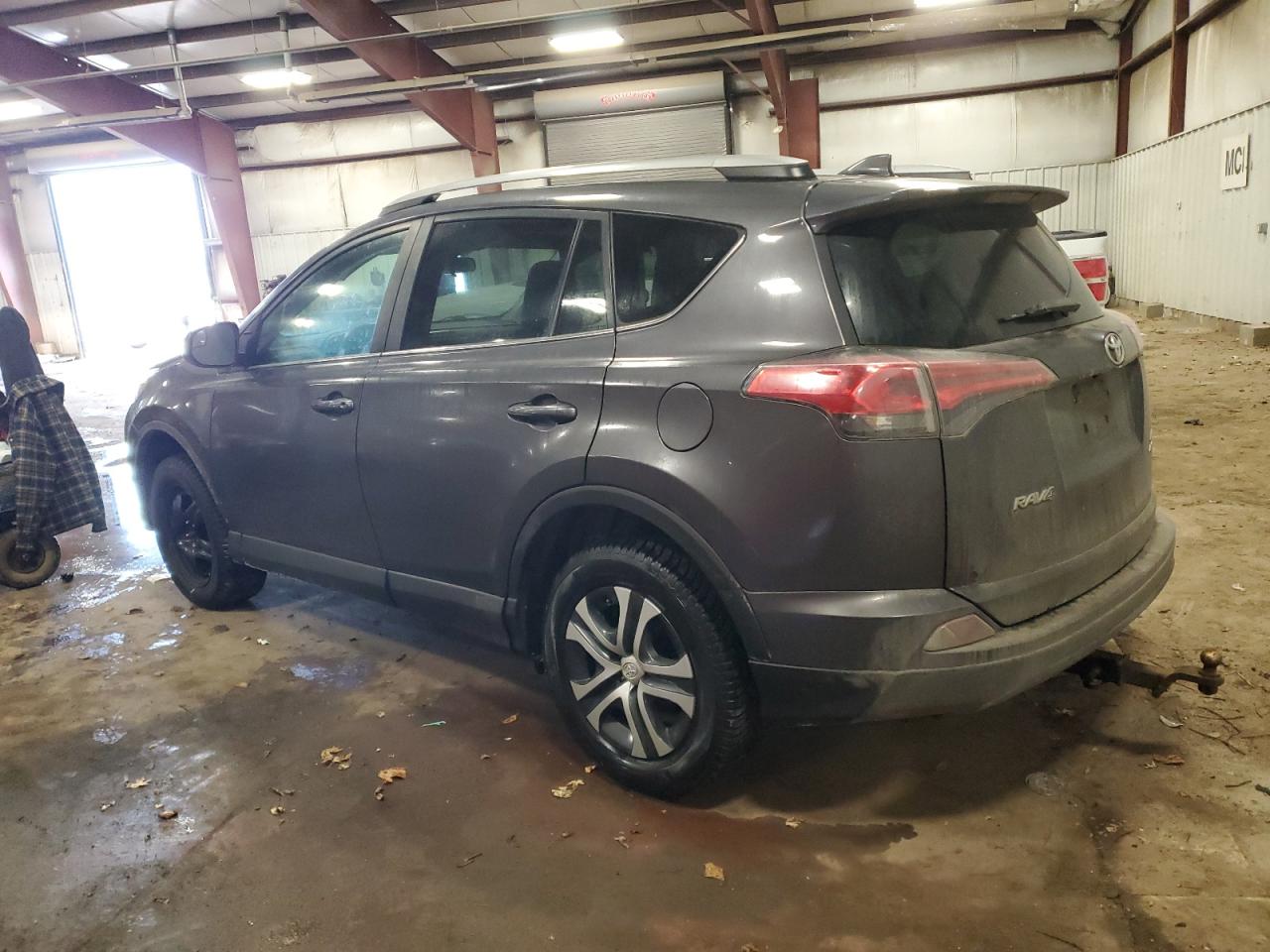 2017 Toyota RAV 4 VIN 2T3BFREV8HW614740 Copart auction photo, front end / side damage thumbnail 2