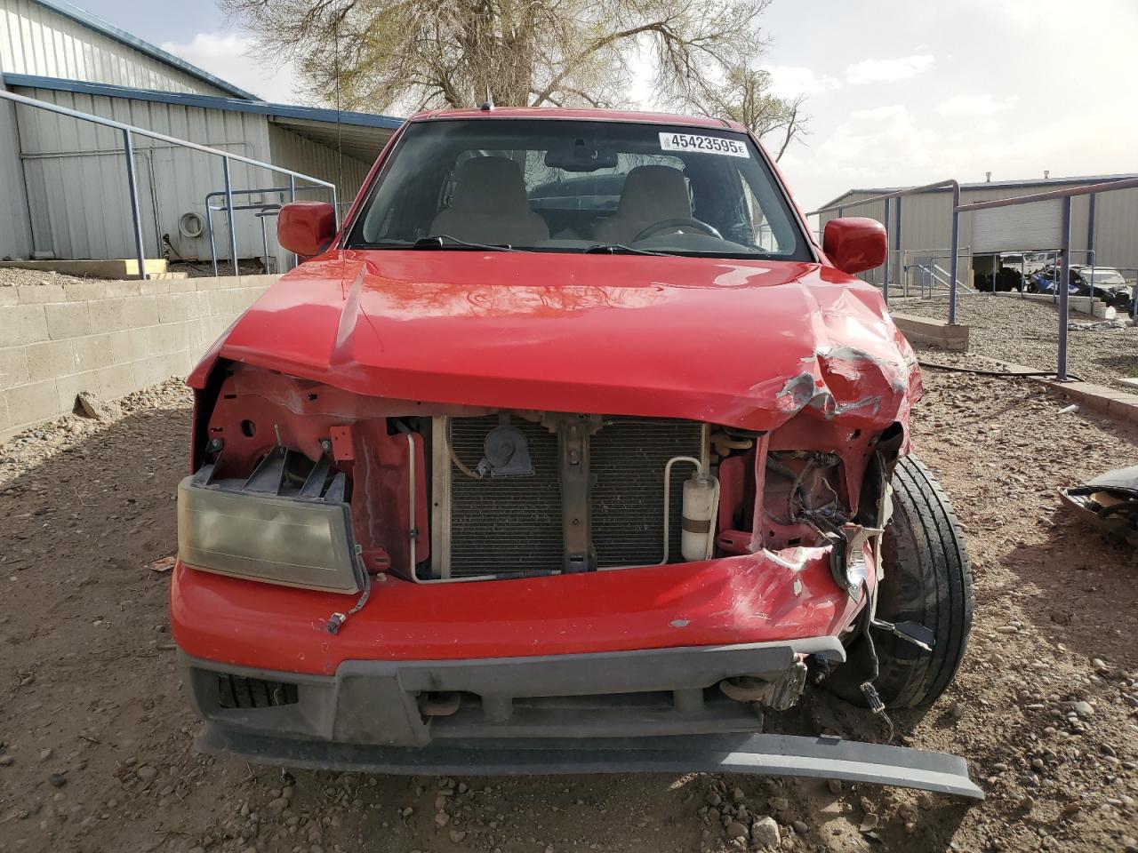 2010 Chevrolet Colorado VIN 1GCKTCDE5A8131046 Copart auction photo, front end damage thumbnail 5