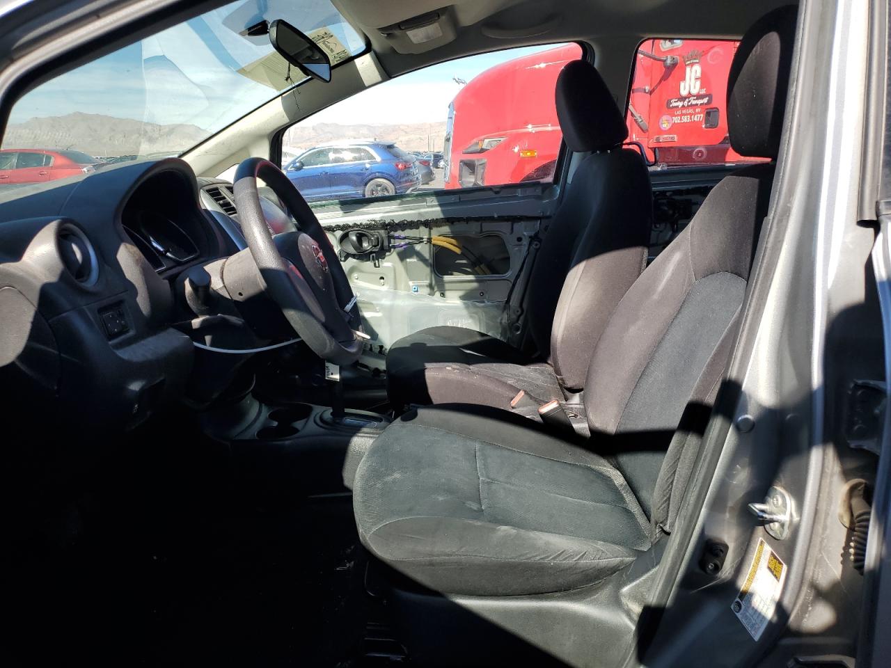 2014 Nissan Versa VIN 3N1CE2CP2EL410752 Copart auction photo, undercarriage / all over damage thumbnail 7
