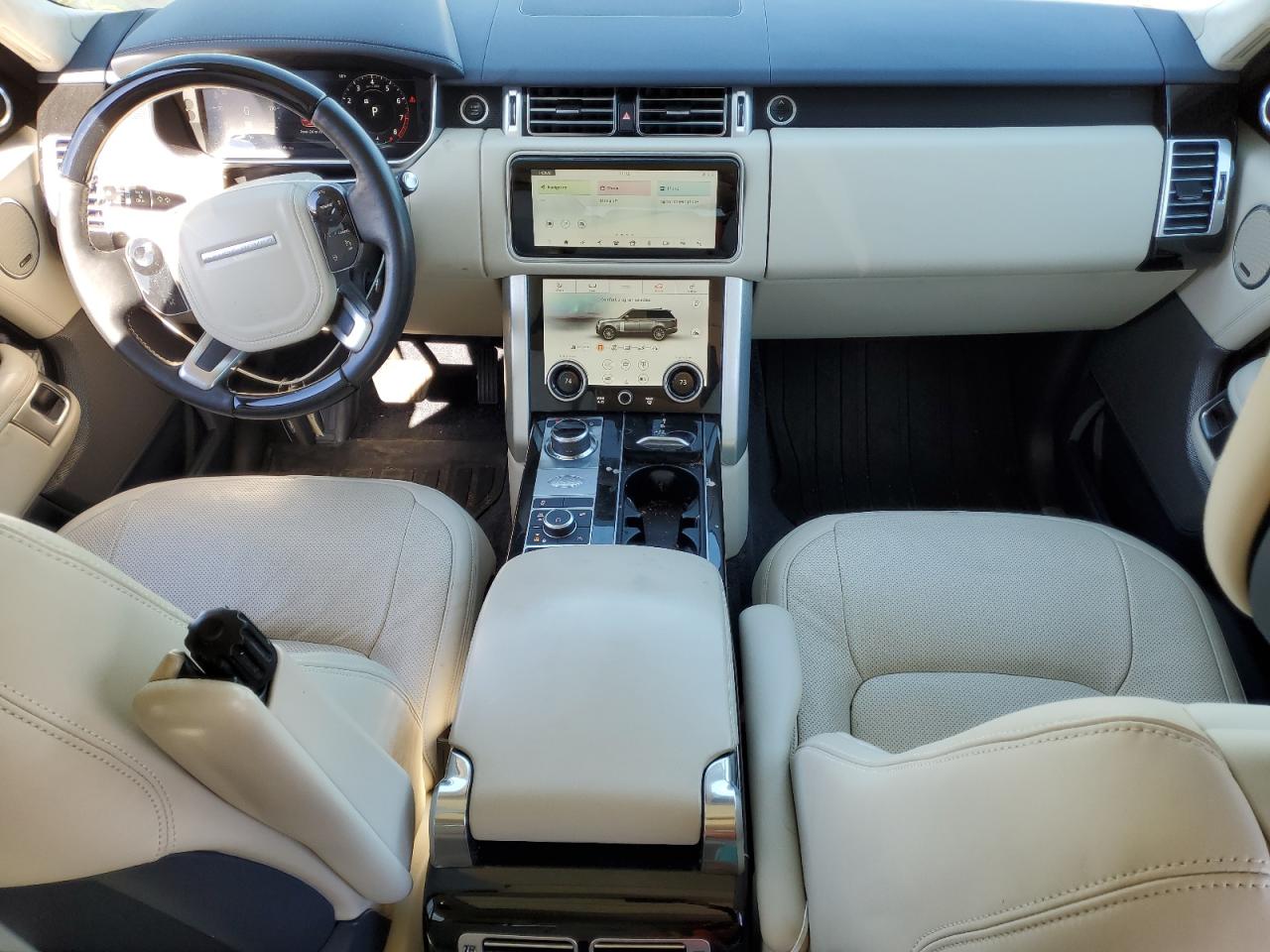 2020 Land Rover Range Rover VIN SALGS2RU5LA409208 Copart auction photo, front end damage thumbnail 8